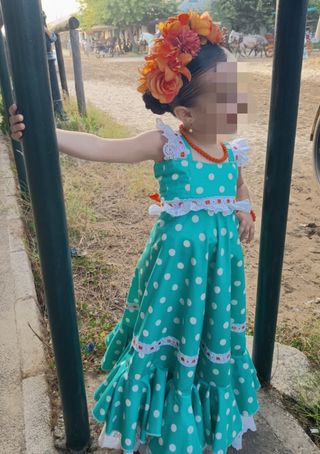 Traje Flamenca niña