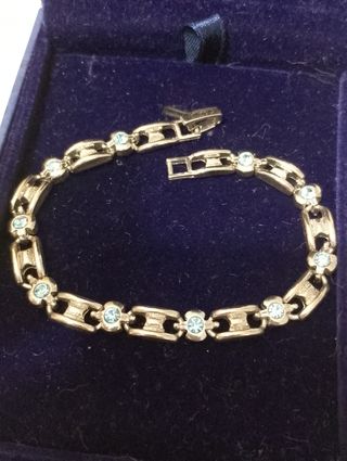 Bracciale vintage argento e turchese