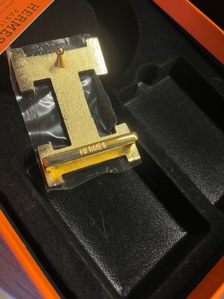 Cintura Hermes uomo - Pelle nera