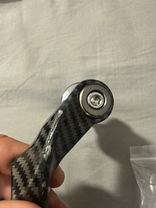 Protector puños moto carbono