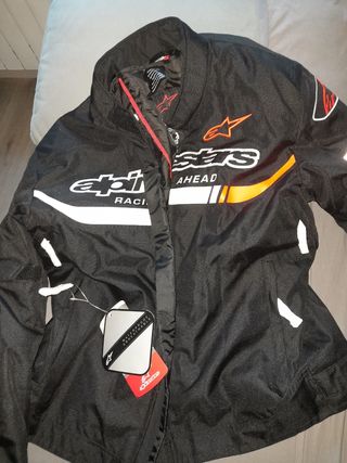 Chaqueta moto Alpinestars y dainese 