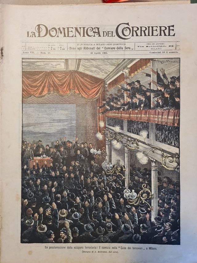 Domenica del Corriere 1905 - fascicoli singoli