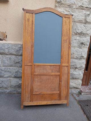 MUEBLE RECIBIDOR ANTIGUO CON ESPEJO