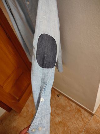 Camisa Massimo Dutti azul