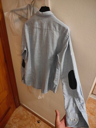 Camisa Massimo Dutti azul