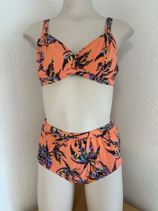 Bikini 2 piezas - estampado palmeras