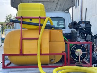 Equipo desatascos y succión fosas sépticas