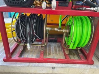 Equipo desatascos y succión fosas sépticas