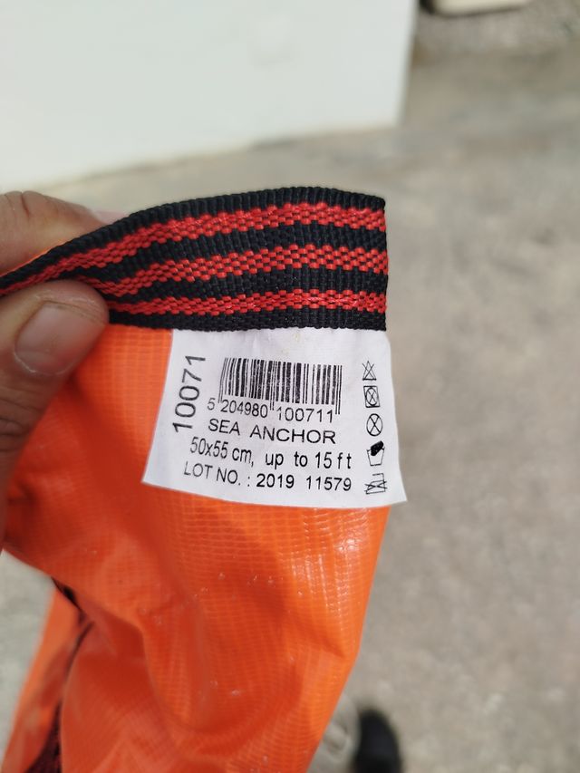 Ancora di mare: 50x55cm - 15ft