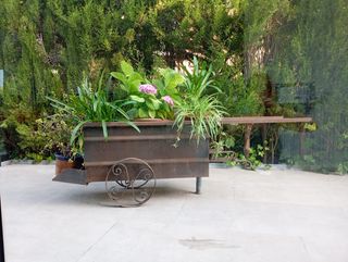 Braciere artigianale in ferro battuto