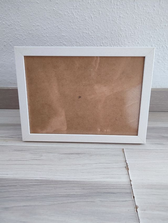 Marco blanco 32x24cm - Madera