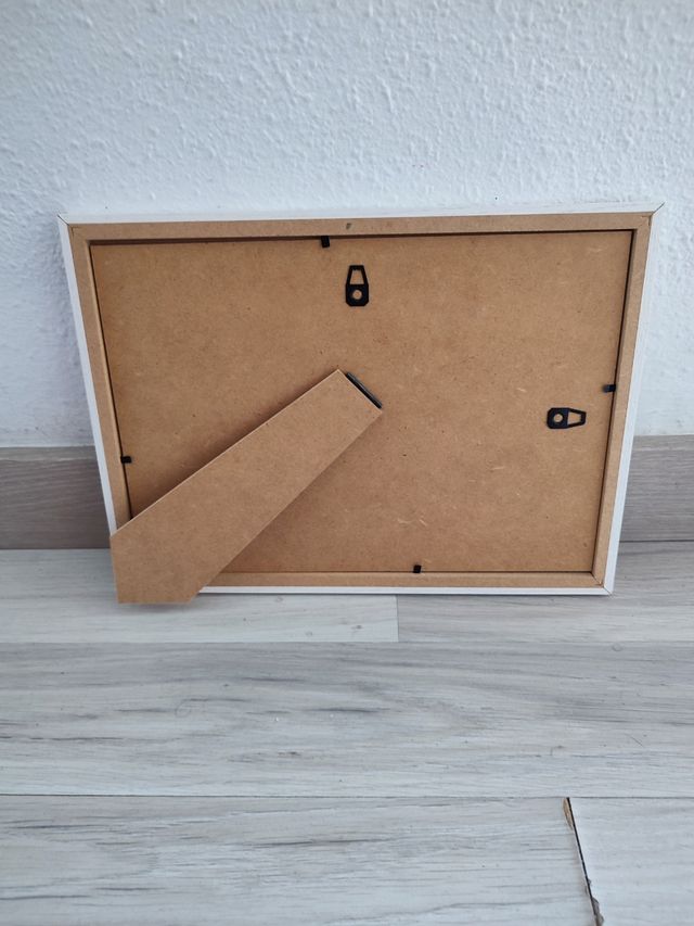 Marco blanco 32x24cm - Madera
