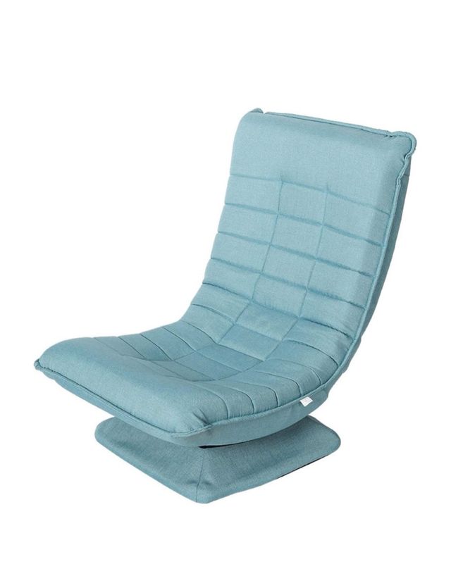 Silla de suelo giratoria de 360° con respaldo alto