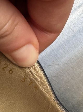 Ballerine Gianni Versace suede vintage 37.5
