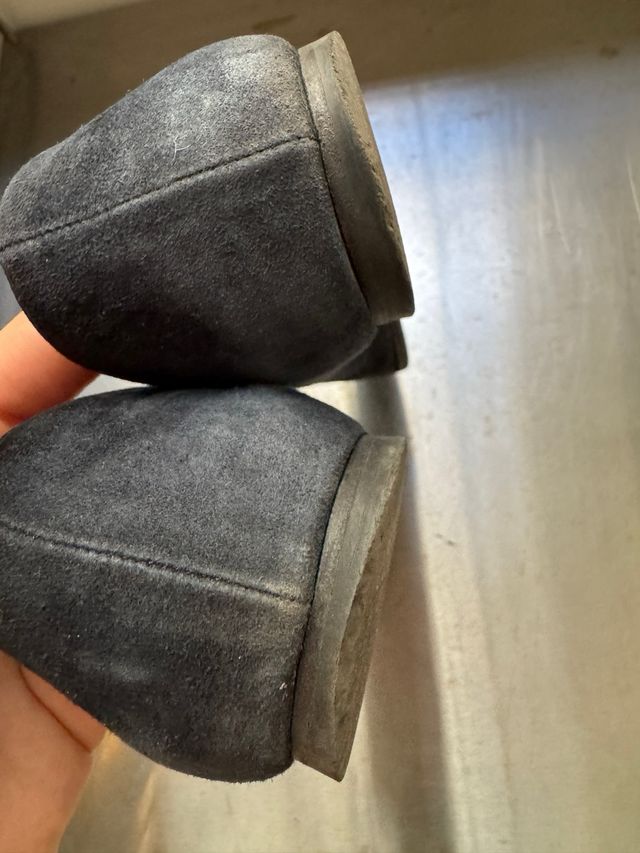 Ballerine Gianni Versace suede vintage 37.5