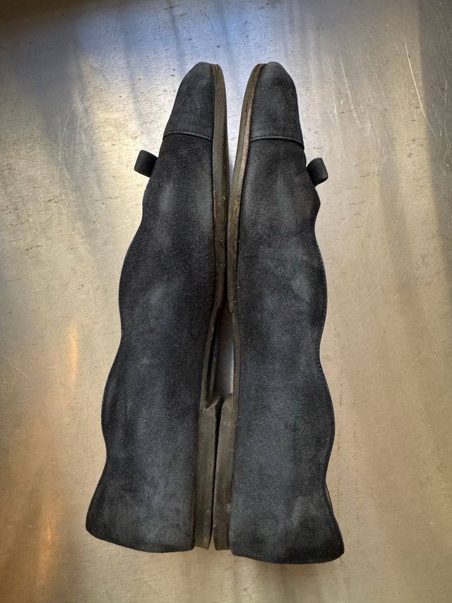 Ballerine Gianni Versace suede vintage 37.5