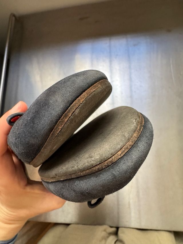 Ballerine Gianni Versace suede vintage 37.5