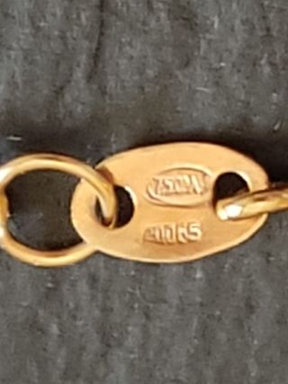 Esclava Pulsera oro de oro 18 k bebé 