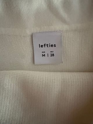 Top Lefties blanco - Talla M