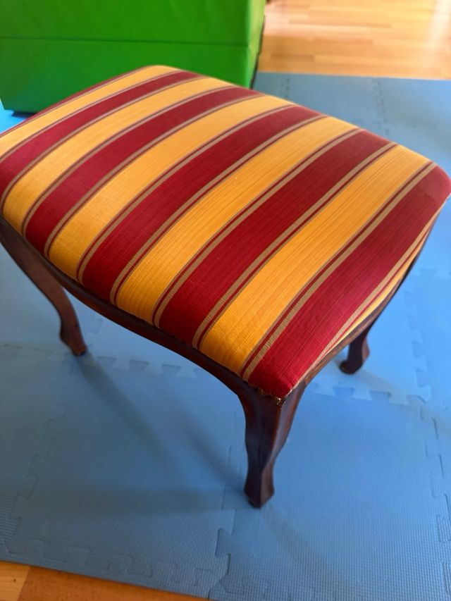 Sgabello antico legno