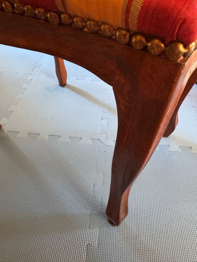 Sgabello antico legno