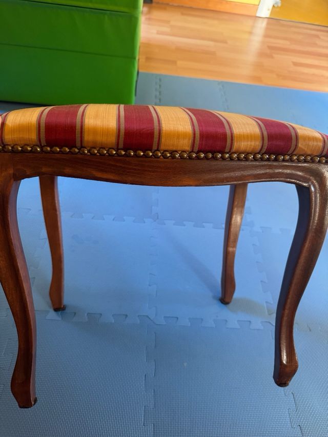 Sgabello antico legno