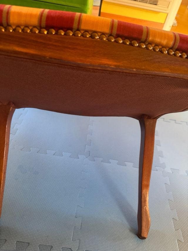 Sgabello antico legno