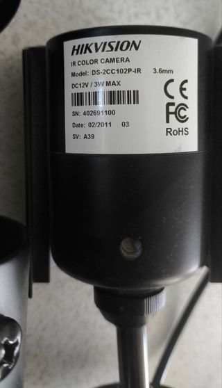 Grabadora vídeo HIKVISION.