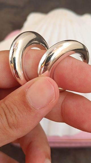 Aros Plata Pendientes Plata