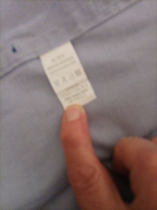 Camisa Bennington azul - Talla S