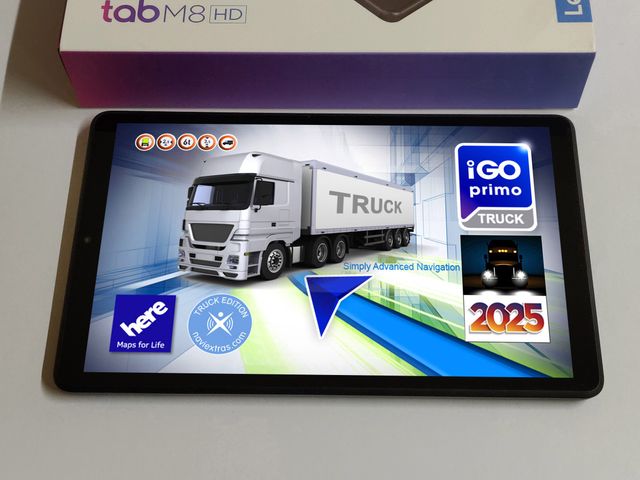 Tablet Lenovo Tab M8 GPS para camión