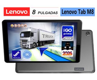 Tablet Lenovo Tab M8 GPS para camión 2026