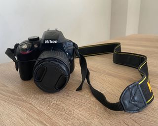 Nikon D3300 + objetivo 18-55mm