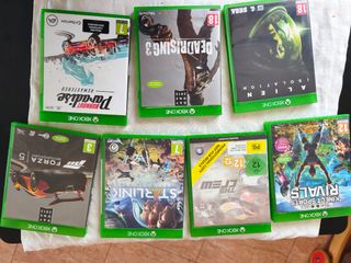 Xbox One + Kinect + Volante + cuffie + 5 giochi