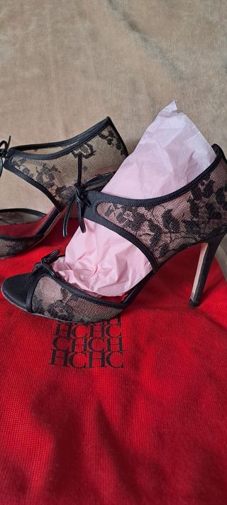 Sandalias Carolina Herrera negras