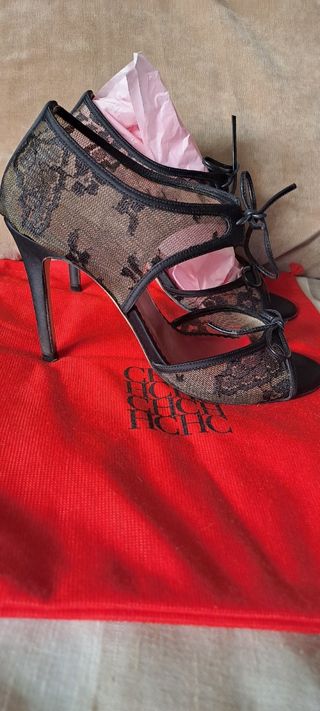 Sandalias Carolina Herrera negras