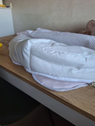 Saco capazo bebé rosa marca UZTURRE  Y capota