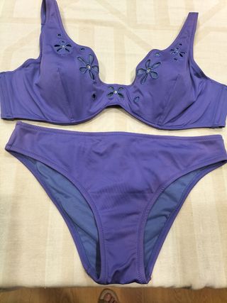 Bikini Sielei morado - Talla fr 95C




