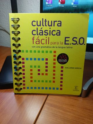 Totum revolutum, cultura clásica, ESO, 2 ciclo