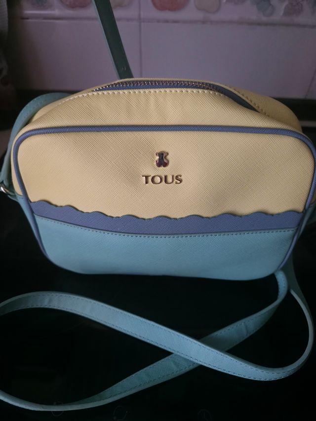 Bolso Tous Amarillo-Verde Agua