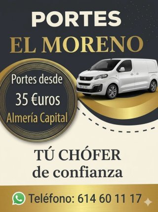 Portes Almería - 35€   TLF :614601117