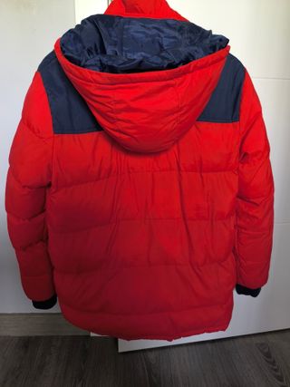 Plumas Timberland Rojo y Azul Talla S (14-16 años)