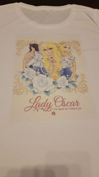 Maglietta Lady Oscar bianca