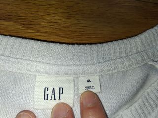 Jersey verano GAP blanco XL