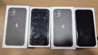 2 iPhone 11 64GB - Negro/Gris espacial