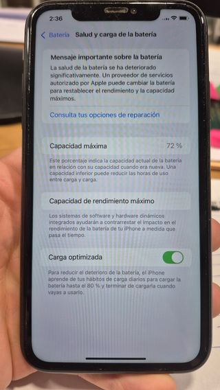2 iPhone 11 64GB - Negro/Gris espacial