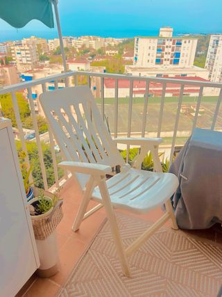 Silla Plegable de Jardín o terraza- Blanca