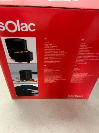 Freidora Solac Leviter 5 - 5L