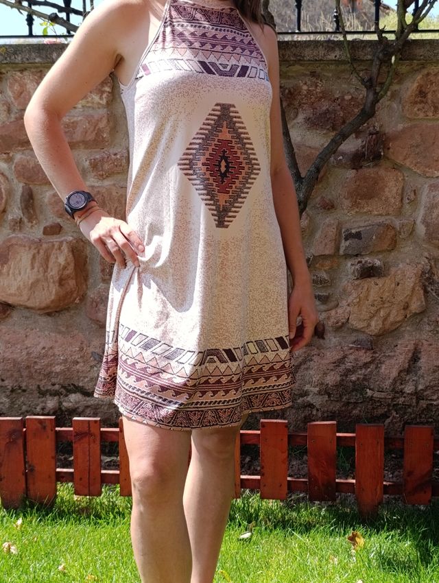 Vestido étnico talla S
