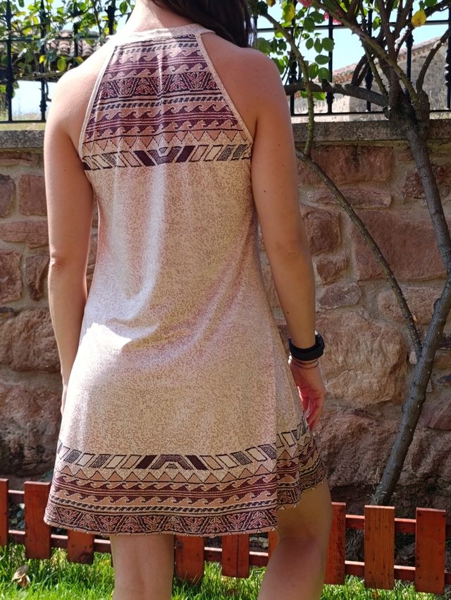 Vestido étnico talla S